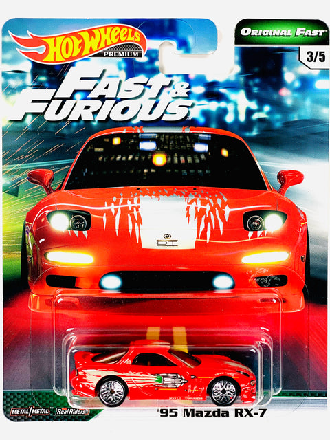 Hot Wheels 2017 Fast & Furious Original Fast '95 Mazda RX7