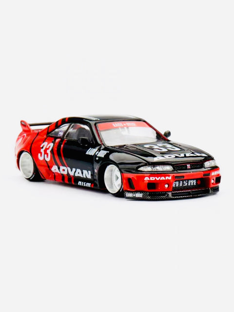 Mini GT x Kaido House Collab Factory Sealed Nissan Skyline GT-R (R33) Kaido Works ADVAN #191