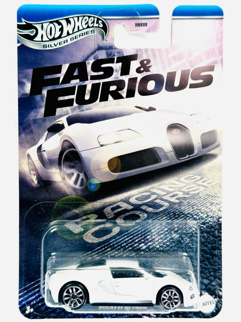 Hot Wheels 2025 Silver Series Fast & Furious Bugatti Veyron - Damaged Card/Blister
