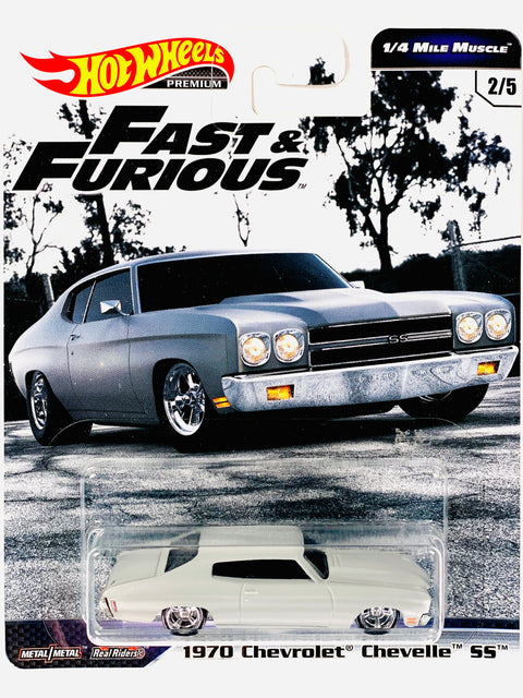 Hot Wheels 2021 Fast & Furious 1/4 Mile Muscle 1970 Chevrolet Chevelle SS