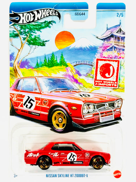 Hot Wheels 2024 Silver Series J-Imports Nissan Skyline HT 2000GT-X