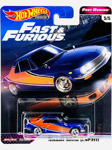 Hot Wheels 2019 Fast & Furious Fast Rewind Nissan Silvia (CSP311)