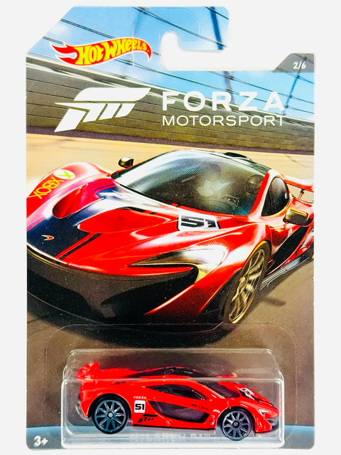 Hot Wheels Forza Motorsport McLaren P1 (2/6) - Damaged Card/Blister