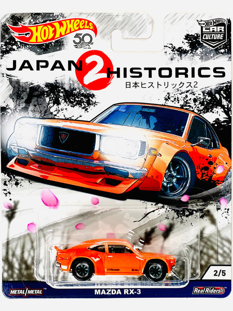Hot Wheels 2018 Car Culture Japan Historics 2 Mazda RX3