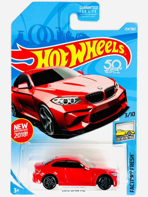Hot Wheels Factory Fresh 2026 BMW M2 Red (254/365) - Damaged Card/Blister