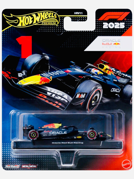 Hot Wheels 2025 F1 Formula 1 Race Team Max Verstappen Oracle Red
