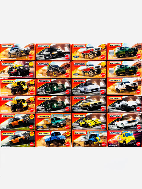 Matchbox 2026 Power Grabs Case H (24ct Assortment Mix Varies)
