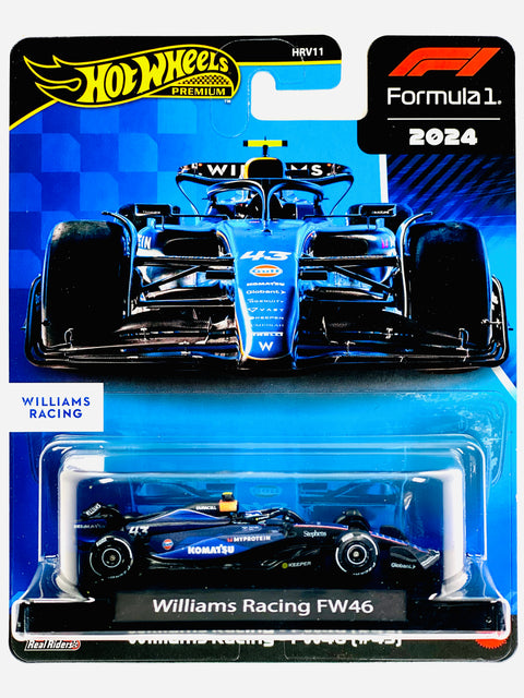 Hot Wheels 2025 Formula 1 Race Team Logan Sargeant Williams Racing FW46 #43