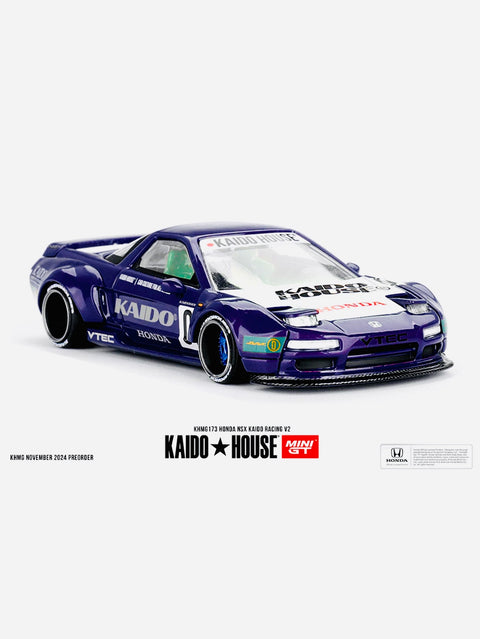 Mini GT x Kaido House Collab Honda NSX Kaido Racing V2 Purple #173