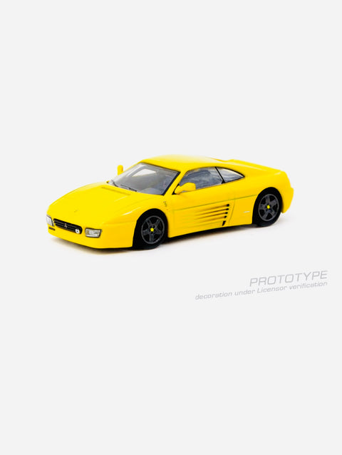 Tarmac Works Road 64 X iXO Models 1/64 Ferrari 348 Challenge Yellow