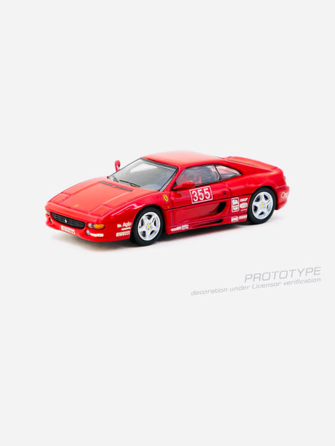Tarmac Works Hobby 64 X iXO Models 1/64 Ferrari F355 Challenge Presentation
