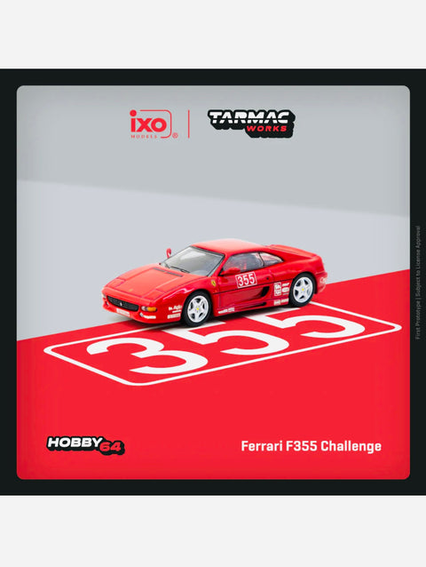 Tarmac Works Hobby 64 X iXO Models 1/64 Ferrari F355 Challenge Presentation