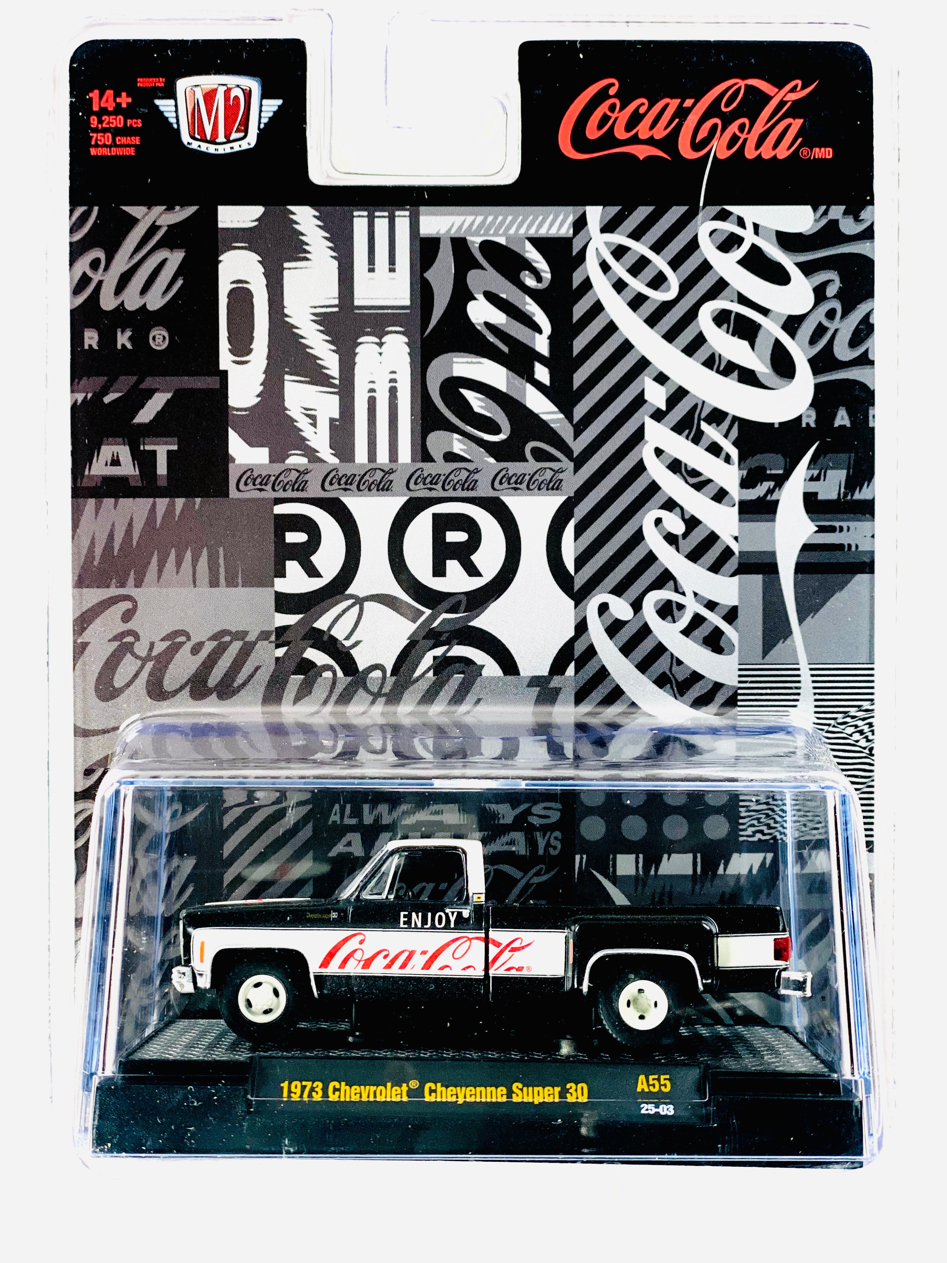 M2マシーン　コカ・コーラ　1973 CHEYENNE SUPER 30 M2 Machines Coca Cola 1973 Chevrolet Cheyenne Super 30