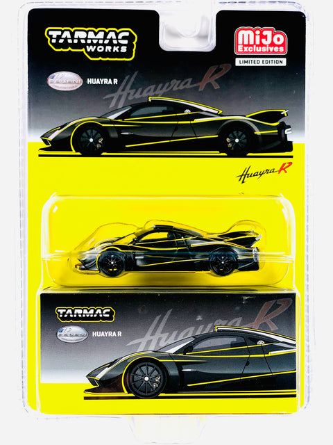 Tarmac Works Global 64 Pagani Huayra R Matt Black / Silver