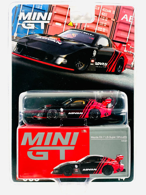 Mini GT Mijo Exclusive Mazda RX-7 LB-Super Silhouette Advan #983