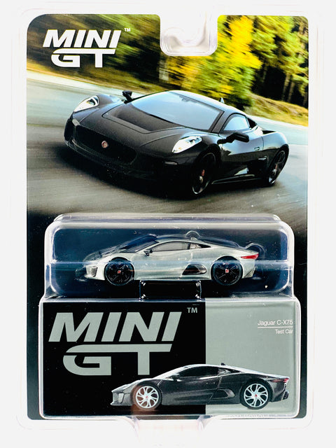 Mini GT Mijo Exclusive Jaguar C-X75 Test Car Black #997 Chase