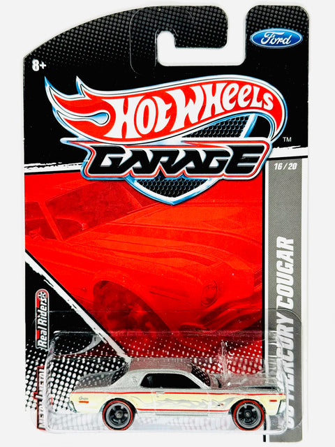 Hot Wheels Garage '68 Mercury Cougar Silver - Damaged Card/Blister