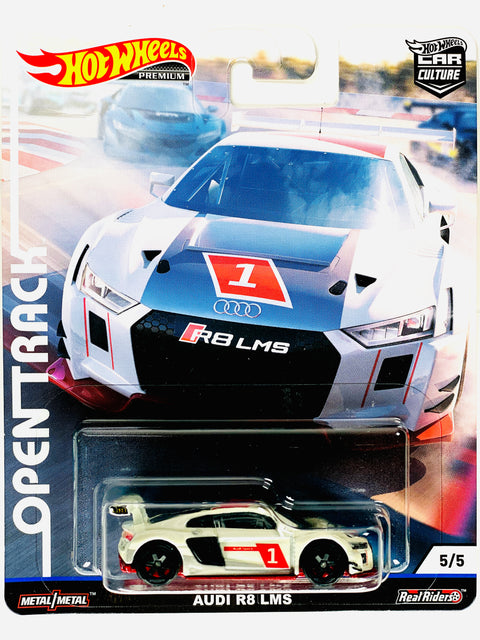 Hot Wheels 2019 Car Culture Open Track Audi R8 LMS - Damaged Card