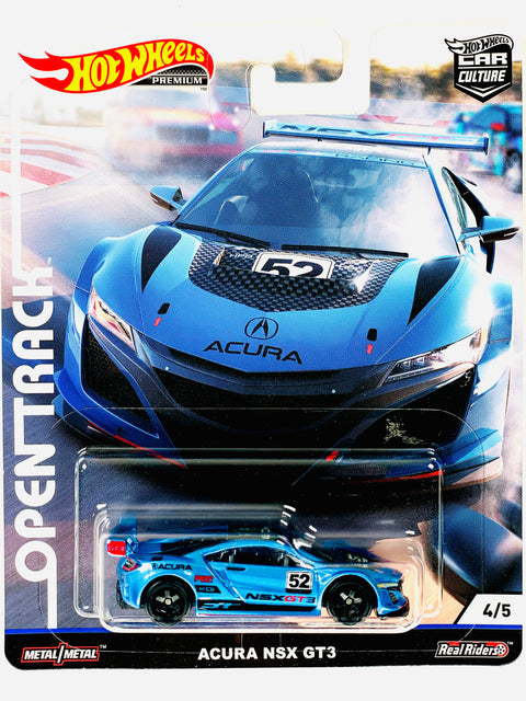 Hot Wheels 2019 Car Culture Open Track Acura NSX GT3 - Damaged Card