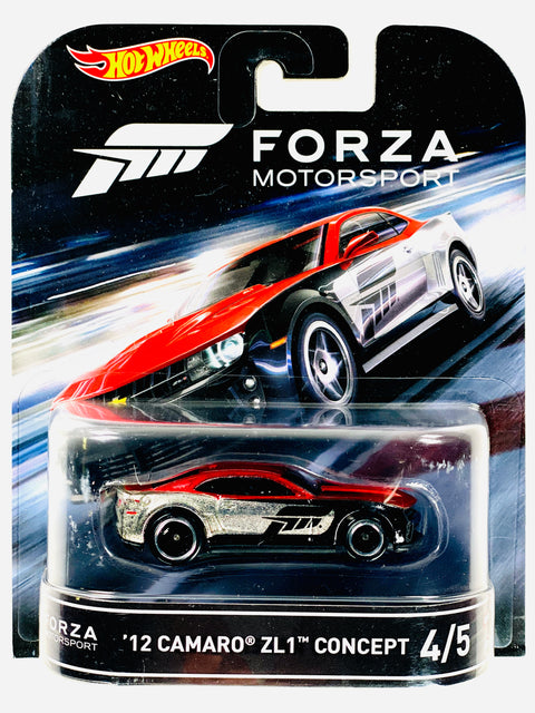 Hot Wheels 2016 Retro Entertainment Forza Motorsport '12 Camaro ZL1 Concept - Damaged Card