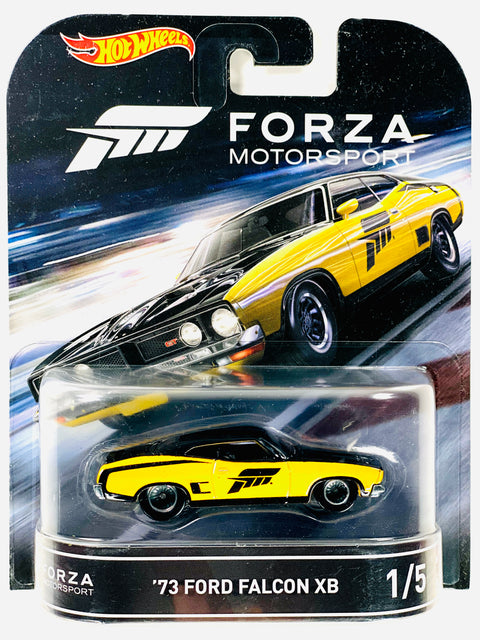 Hot Wheels 2016 Retro Entertainment Forza Motorsport '73 Ford Falcon XB - Damaged Card