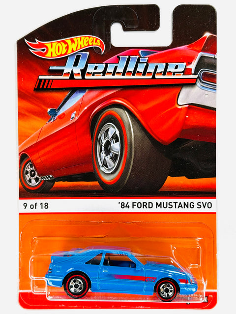 Hot Wheels 2016 Redline '84 Ford Mustang SVO