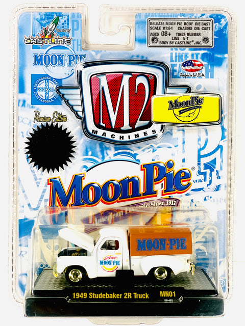 M2 Machine Moon Pie 1949 Studebaker 2R Truck Chase - Damaged Blister