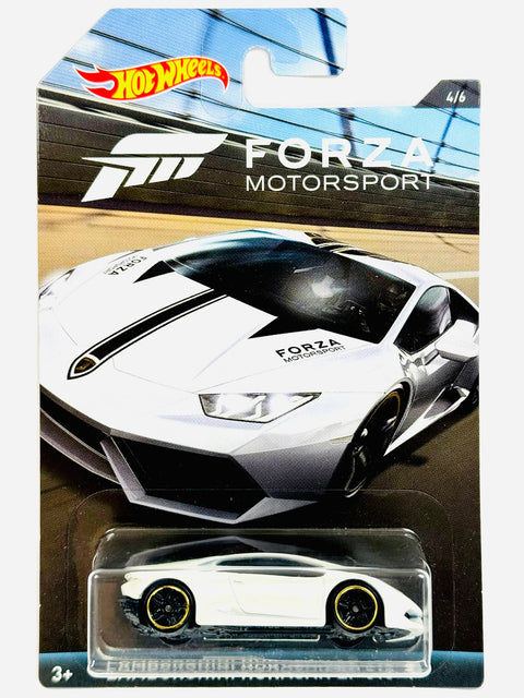 Hot Wheels Forza Motorsport Lamborghini Huracan LP 610-4 (4/6) - Damaged Card/Blister