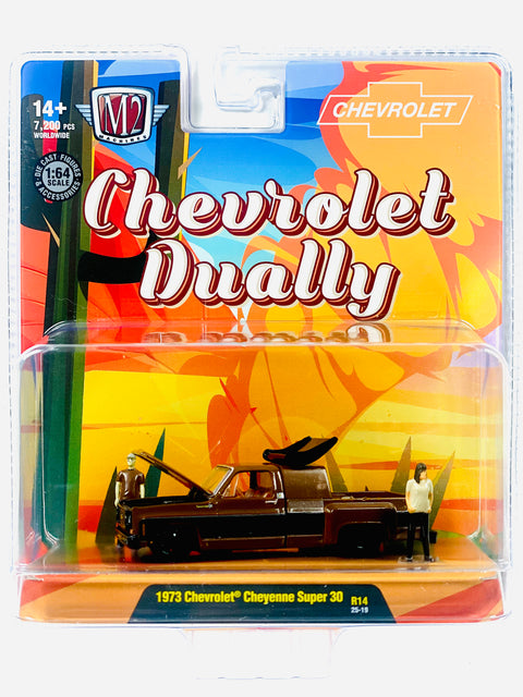 M2 Auto Figs Chevrolet Dually 1973 Chevrolet Cheyenne Super 30