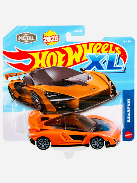 Hot Wheels 2026 XL Series 1:43 Scale Case C 2022 McLaren Senna