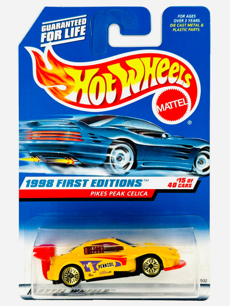 Hot Wheels 1998 First Editions Pennzoil Pikes Peak Celica (15/40