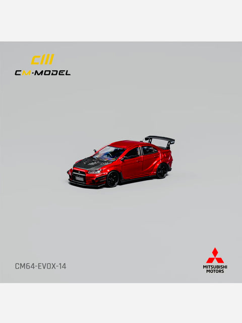 CM Model Mitsubishi Lancer Evo X Varis Metallic Red