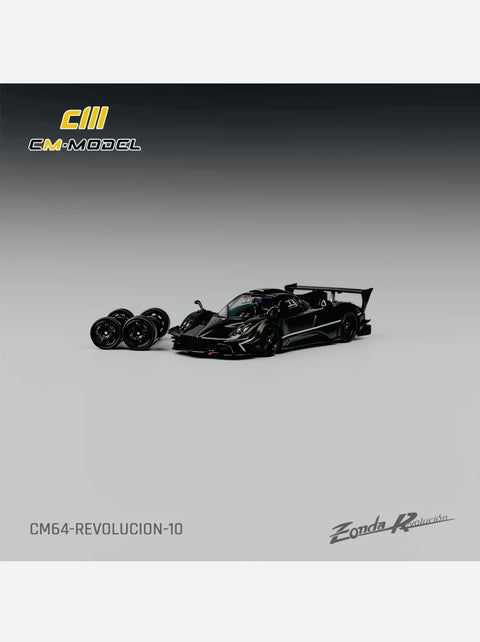 CM Model Pagani Zonda Revolucion Black Full Carbon