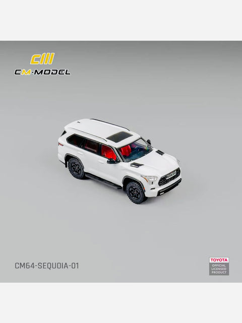 CM Model Toyota Sequoia Pearl White