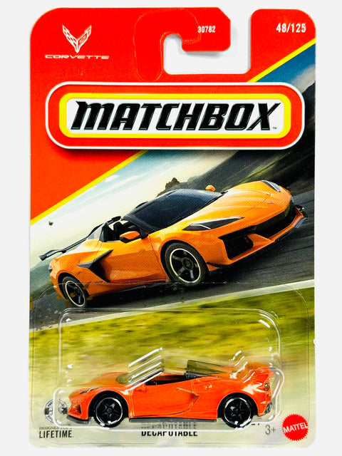Matchbox 2026 Basic Case F 2023 Chevy Corvette Z06 Convertible