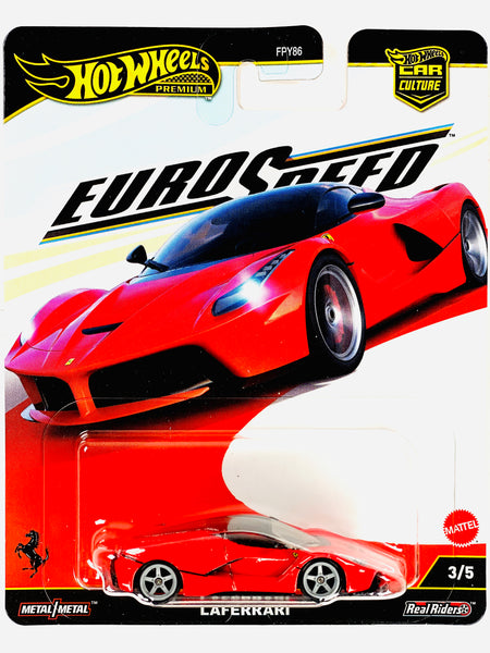 ホットウィール EURO SPEED LaFerrari 2025 Hot Wheels Premium FERRARI LAFERRARI Euro Speed Car