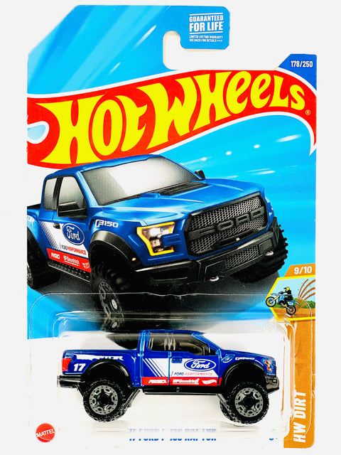 Hot Wheels 2025 HW Dirt '17 Ford F-150 Raptor - Soft Corners