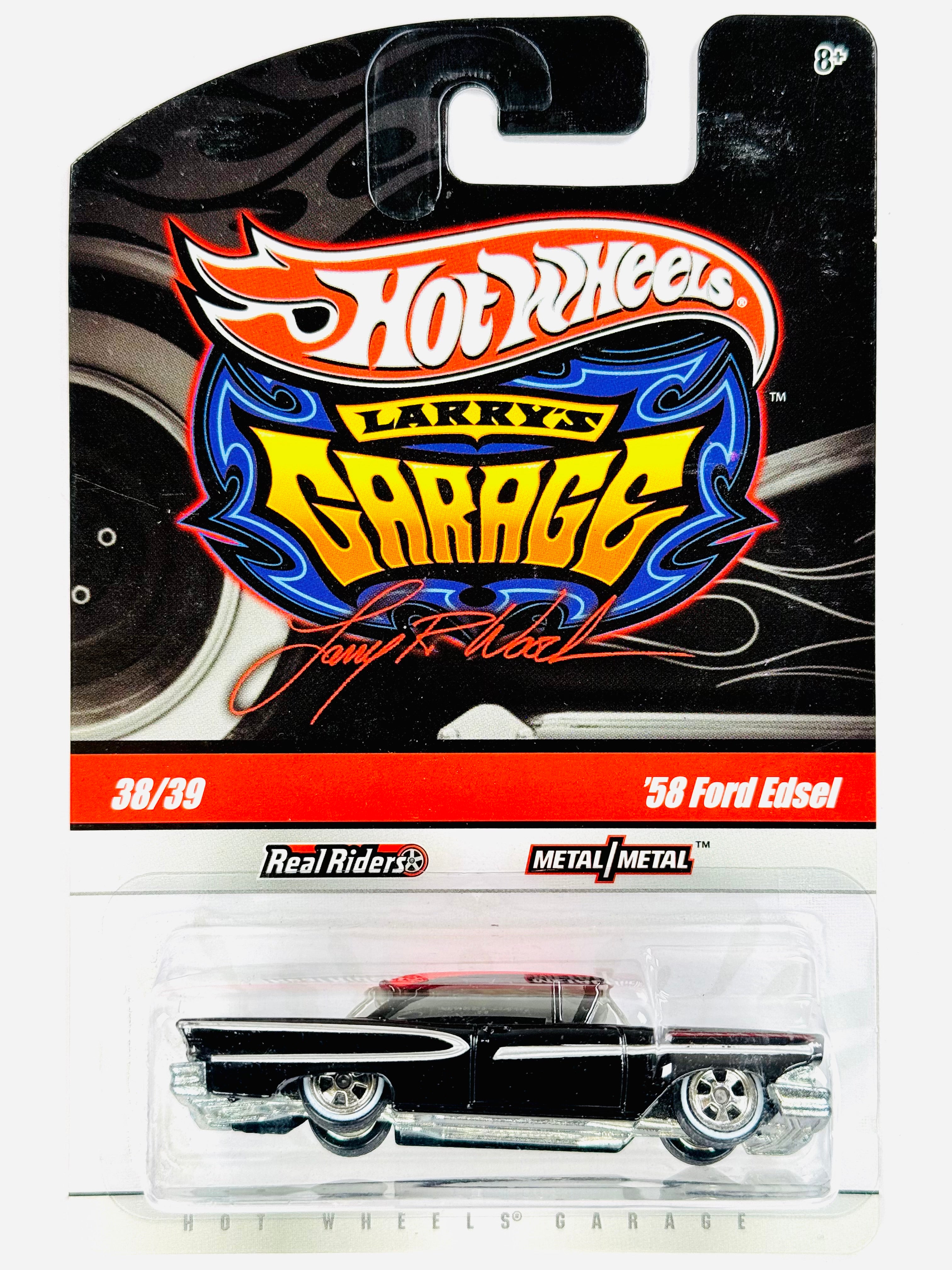 Hot Wheels Larry's Garage '58 Ford Edsel Black Chase - Damaged