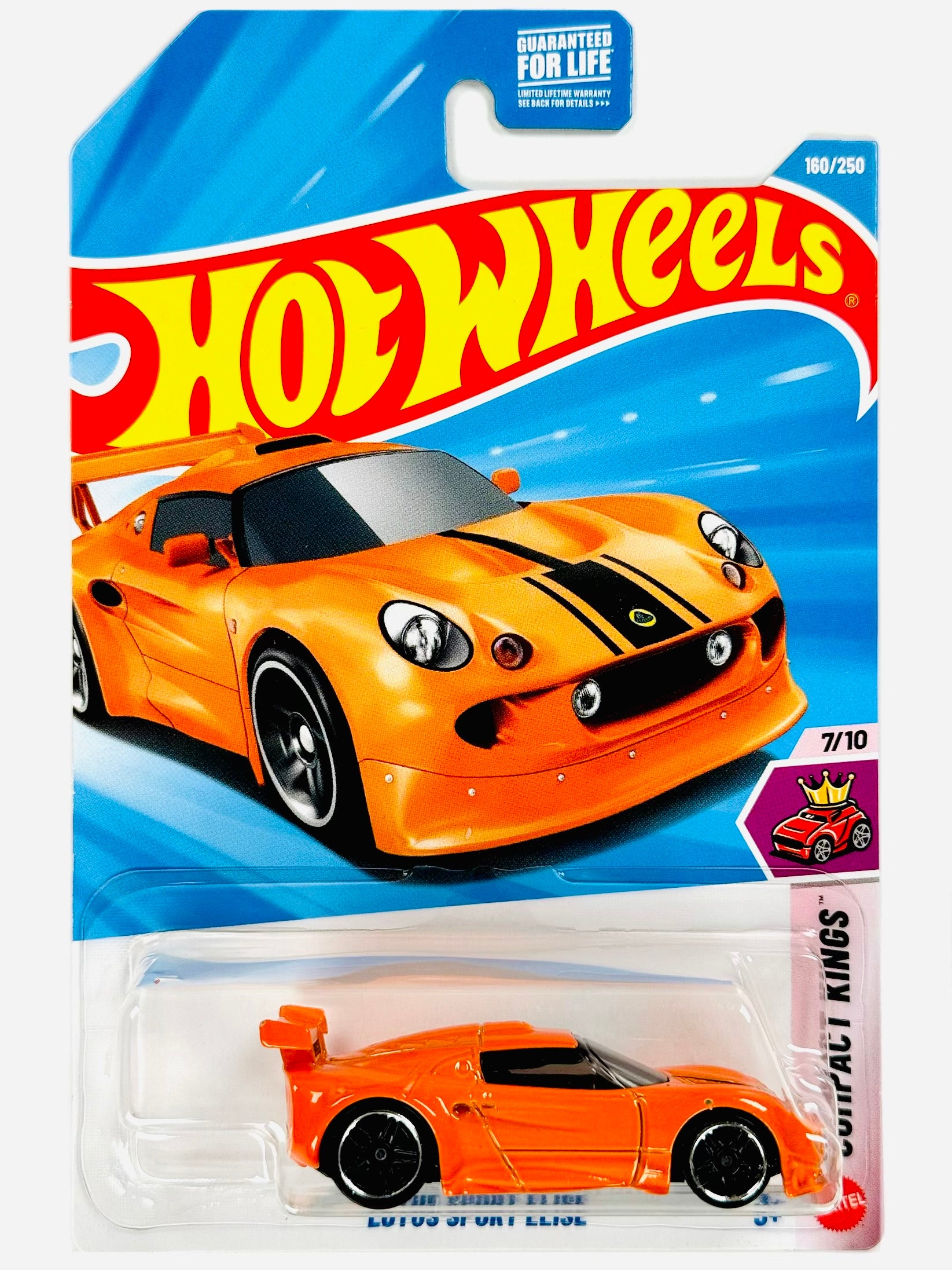 Hot Wheels Compact King Lotus Sport Elise Orange (160/250
