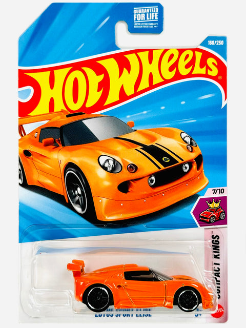 Hot Wheels Compact King Lotus Sport Elise Orange (160/250) - Damaged Card/Blister