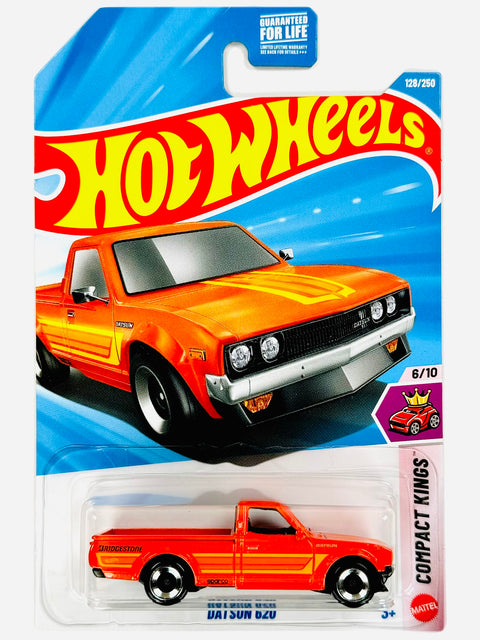 Hot Wheels Compact Kings Datsun 620 Orange (128/250) - Damaged Card/Blister