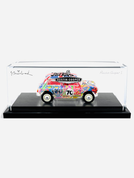 Matchbox 2023 Mattel Creations x Mr Brainwash 1964 Austin Mini