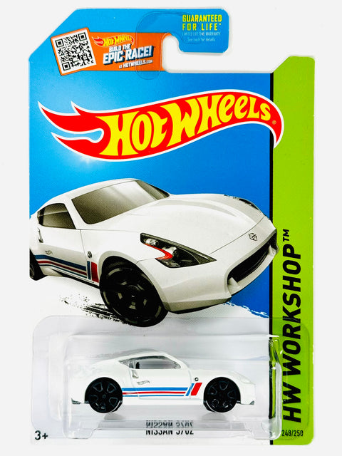 Hot Wheels HW Workshop Nissan 370Z (248/250) - Damaged Card/Blister