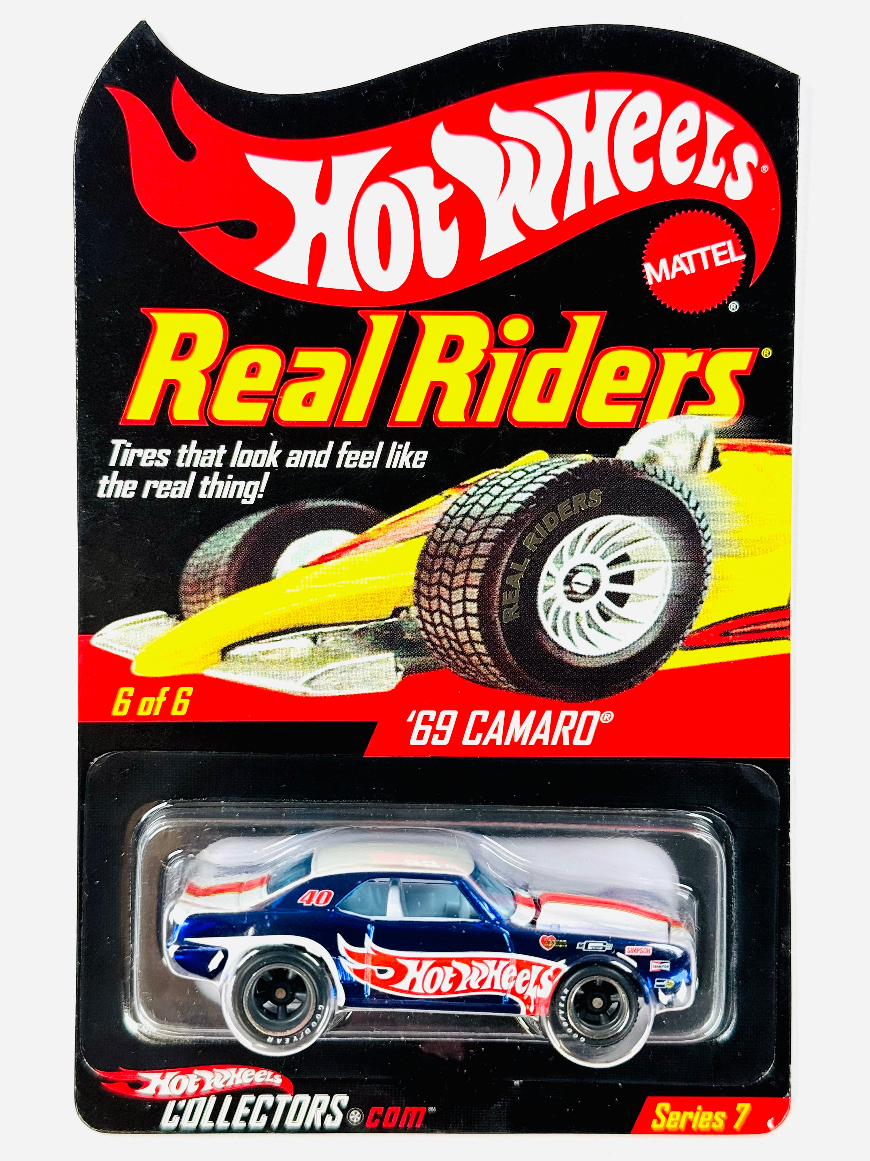 Hot Wheels 2007 RLC Exclusive Real Riders Series 7 '69 Camaro