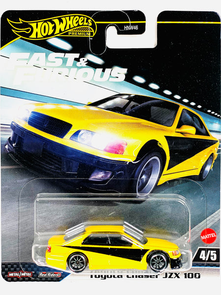 Hot Wheels Premium 2025 Velozes E Furiosos Toyota Chaser Jzx Amarelo Hot Wheels Premium 2025 Velozes E Furiosos Toyota Chaser Jzx Amarelo