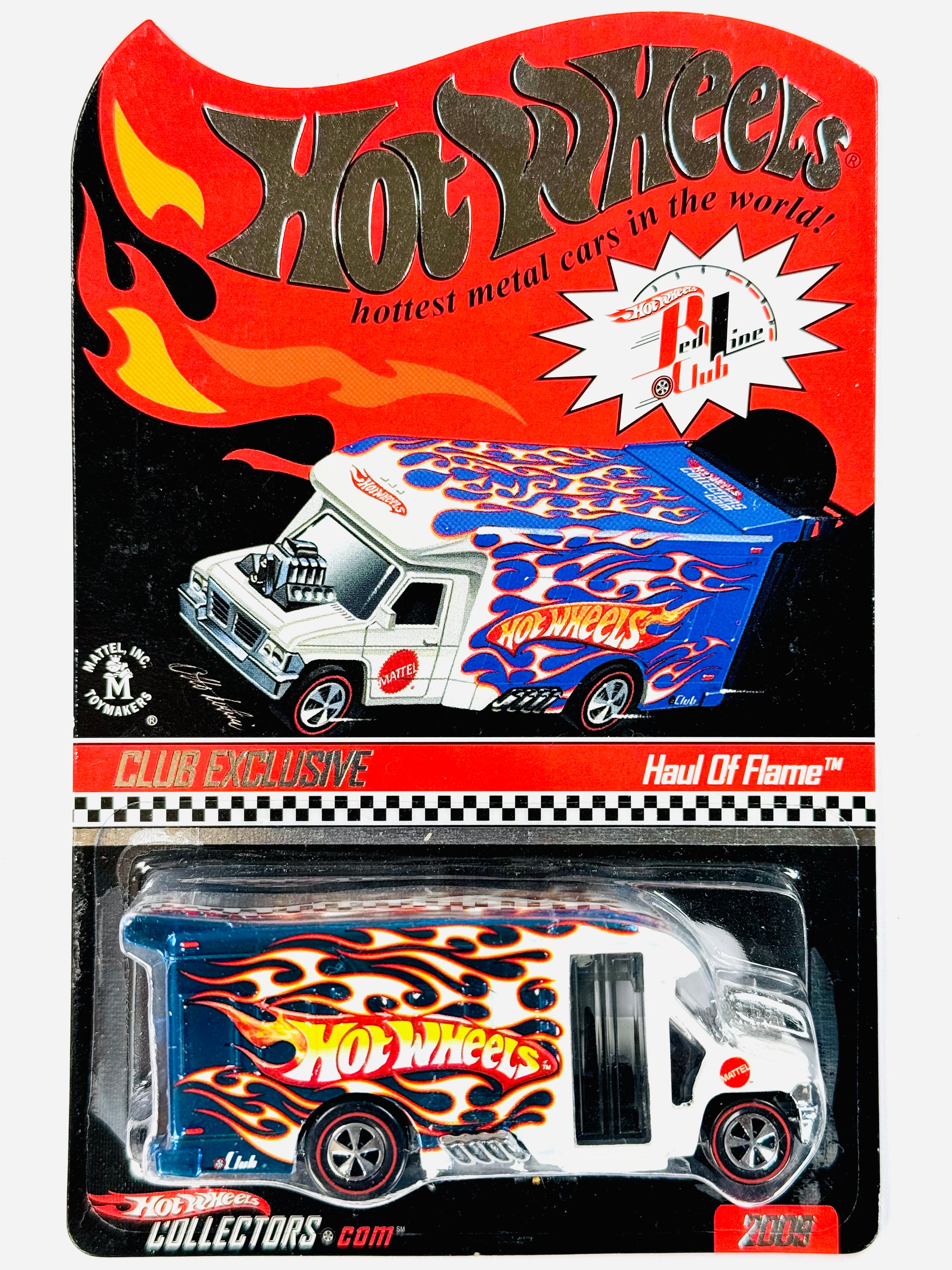 Hot Wheels 2012 RLC Exclusive Haul of Flame - Damaged Card/Blister