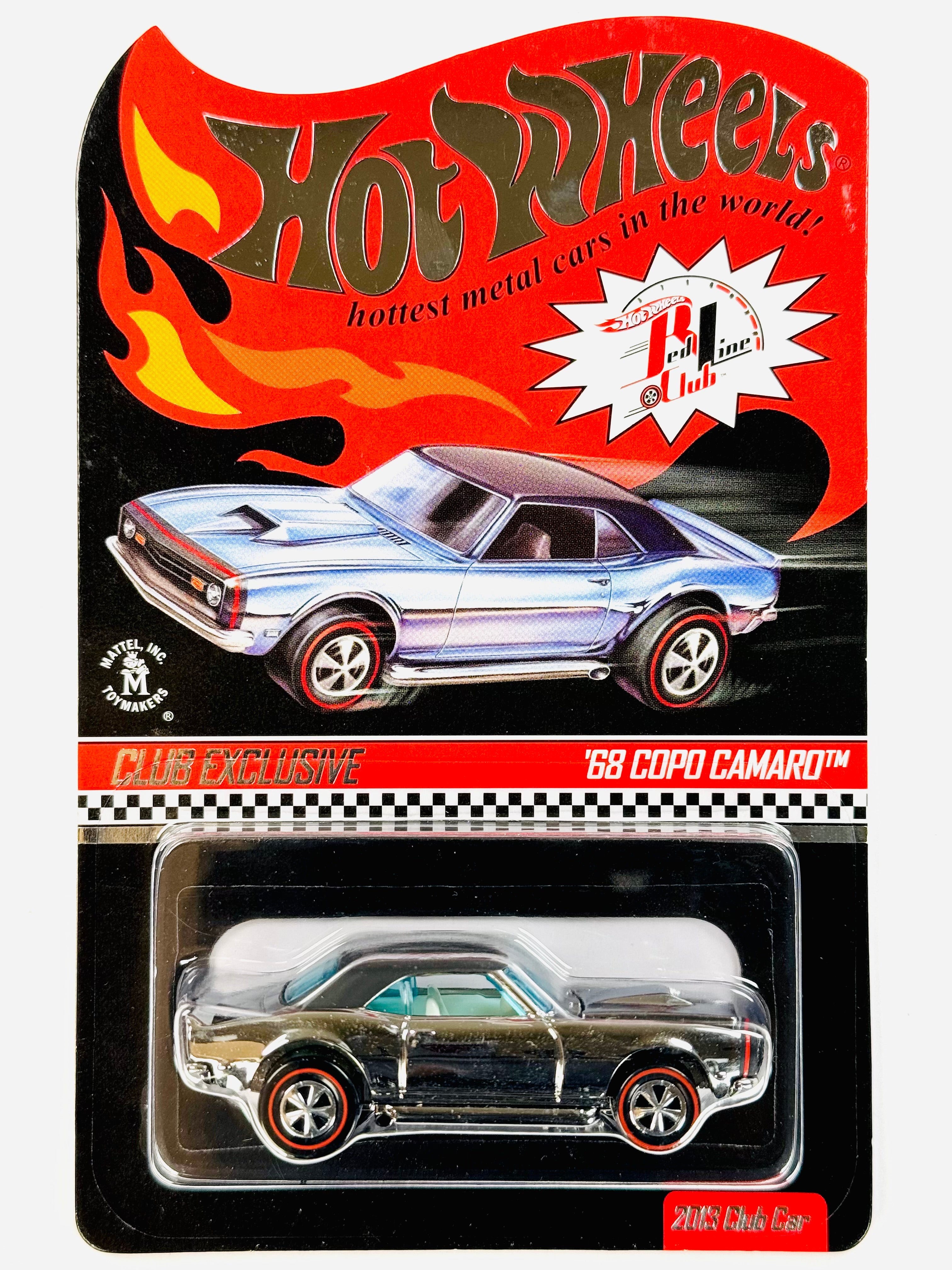 Hot Wheels 2013 RLC Exclusive '68 Copo Camaro – Jcardiecast