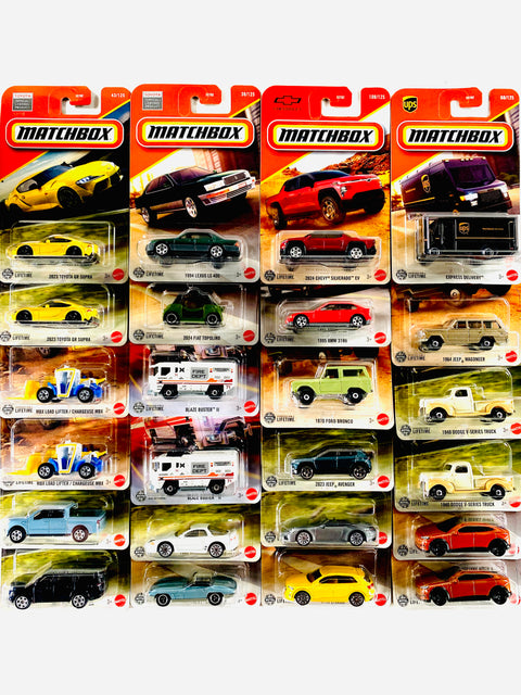 Matchbox 2025 Basic Factory Sealed Case K (24 Cars)