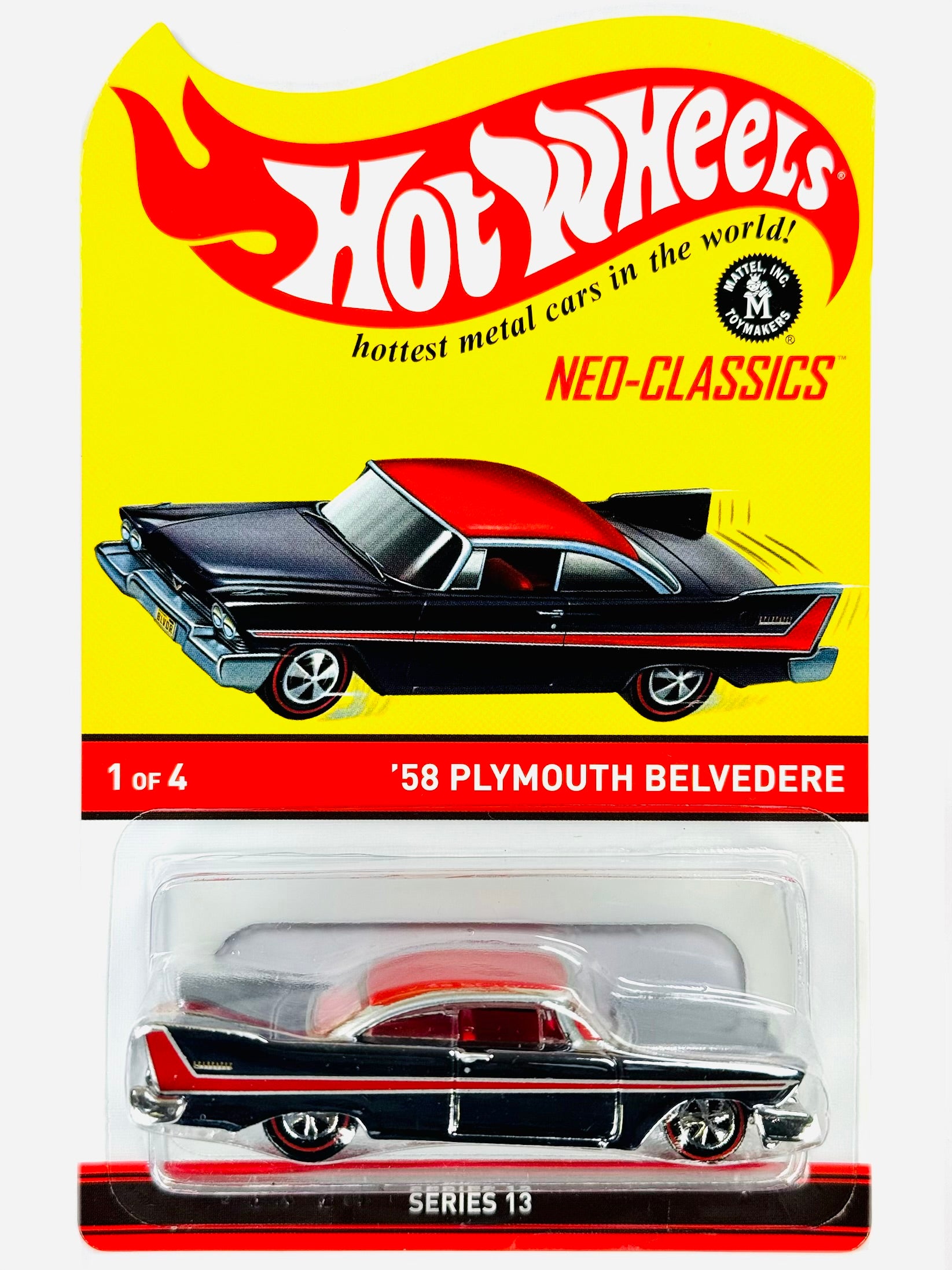 Hot Wheels 2014 RLC Exclusive Neo Classics Series 13 '58 Plymouth