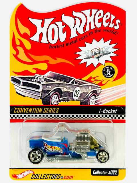 Hot Wheels 2002 16th Annual Collectors Convention T-Bucket - Damaged Card/Blister
